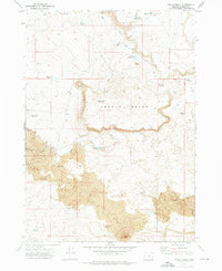 Download a high-resolution, GPS-compatible USGS topo map for Bogus Bench, OR (1976 edition)