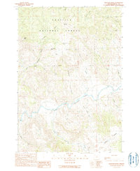 Download a high-resolution, GPS-compatible USGS topo map for Bologna Basin, OR (1990 edition)