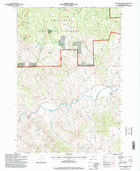 Download a high-resolution, GPS-compatible USGS topo map for Bologna Basin, OR (1998 edition)