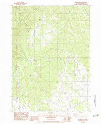 Download a high-resolution, GPS-compatible USGS topo map for Boswell Mtn, OR (1983 edition)