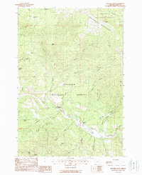 Download a high-resolution, GPS-compatible USGS topo map for Boulder Butte, OR (1988 edition)