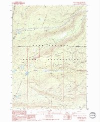 Download a high-resolution, GPS-compatible USGS topo map for Boulder Lake, OR (1994 edition)