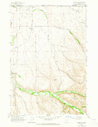 Download a high-resolution, GPS-compatible USGS topo map for Bowlus Hill, OR (1965 edition)