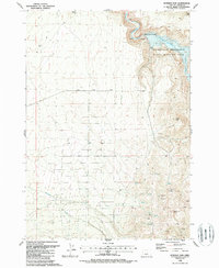 Download a high-resolution, GPS-compatible USGS topo map for Bowman Dam, OR (1988 edition)