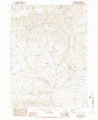 Download a high-resolution, GPS-compatible USGS topo map for Bretz Mine, OR (1983 edition)