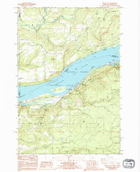 Download a high-resolution, GPS-compatible USGS topo map for Bridal Veil, OR (1994 edition)