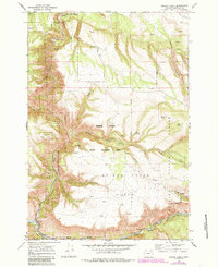 Download a high-resolution, GPS-compatible USGS topo map for Bridge Creek, OR (1985 edition)