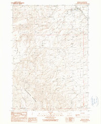 Download a high-resolution, GPS-compatible USGS topo map for Brogan, OR (1990 edition)