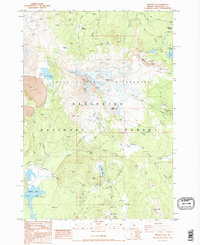 Download a high-resolution, GPS-compatible USGS topo map for Broken Top, OR (1995 edition)