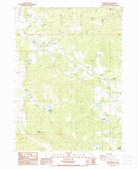 Download a high-resolution, GPS-compatible USGS topo map for Brownsboro, OR (1988 edition)