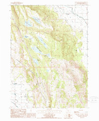Download a high-resolution, GPS-compatible USGS topo map for Bryant Mountain, OR (1988 edition)