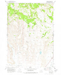 Download a high-resolution, GPS-compatible USGS topo map for Buchanan, OR (1977 edition)