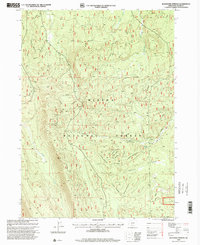 Download a high-resolution, GPS-compatible USGS topo map for Buckhorn Springs, OR (2000 edition)