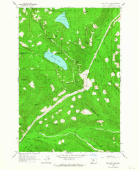 Download a high-resolution, GPS-compatible USGS topo map for Bull Run Lake, OR (1964 edition)