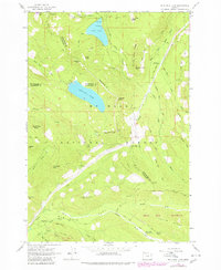 Download a high-resolution, GPS-compatible USGS topo map for Bull Run Lake, OR (1980 edition)