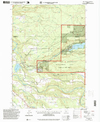 Download a high-resolution, GPS-compatible USGS topo map for Bull Run, OR (1999 edition)