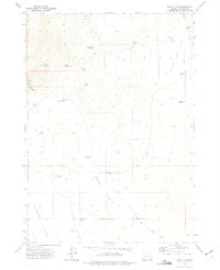 Download a high-resolution, GPS-compatible USGS topo map for Burnt Flat, OR (1975 edition)