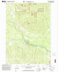 Download a high-resolution, GPS-compatible USGS topo map for Butte Falls, OR (2000 edition)