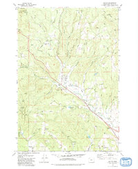 Download a high-resolution, GPS-compatible USGS topo map for Buxton, OR (1979 edition)