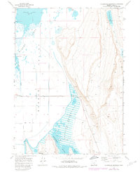 Download a high-resolution, GPS-compatible USGS topo map for Calderwood Reservoir, OR (1980 edition)