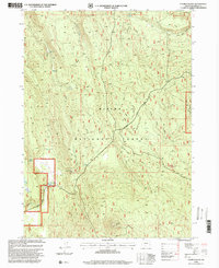 Download a high-resolution, GPS-compatible USGS topo map for Calimus Butte, OR (2000 edition)
