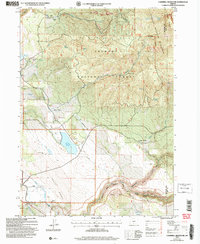 Download a high-resolution, GPS-compatible USGS topo map for Campbell Reservoir, OR (2007 edition)