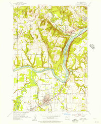 Download a high-resolution, GPS-compatible USGS topo map for Canby, OR (1957 edition)