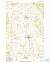 1957 Map of Carlton, 1993 Print