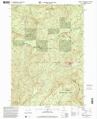 Download a high-resolution, GPS-compatible USGS topo map for Carpenter Mountain, OR (2001 edition)