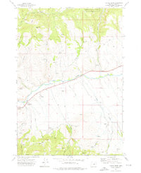Download a high-resolution, GPS-compatible USGS topo map for Castle Creek, OR (1976 edition)