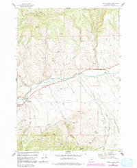 Download a high-resolution, GPS-compatible USGS topo map for Castle Creek, OR (1991 edition)