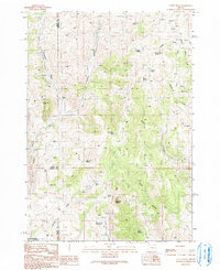 Download a high-resolution, GPS-compatible USGS topo map for Castle Rock, OR (1991 edition)