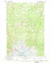 Download a high-resolution, GPS-compatible USGS topo map for Cathedral Ridge, OR (1970 edition)