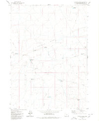 Download a high-resolution, GPS-compatible USGS topo map for Caviatta Ridge, OR (1980 edition)