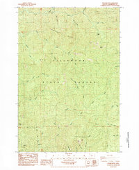 Download a high-resolution, GPS-compatible USGS topo map for Cedar Butte, OR (1984 edition)
