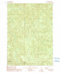 Download a high-resolution, GPS-compatible USGS topo map for Cedar Creek, OR (1990 edition)