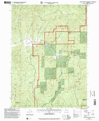 Download a high-resolution, GPS-compatible USGS topo map for Cedar Springs Mountain, OR (2000 edition)