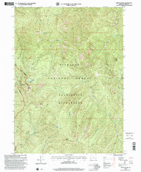 Download a high-resolution, GPS-compatible USGS topo map for Chetco Peak, OR (2001 edition)