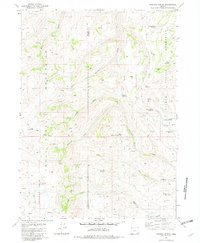 Download a high-resolution, GPS-compatible USGS topo map for Chicken Spring, OR (1982 edition)