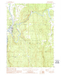 Download a high-resolution, GPS-compatible USGS topo map for Chiloquin, OR (1988 edition)