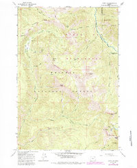 Download a high-resolution, GPS-compatible USGS topo map for China Cap, OR (1985 edition)