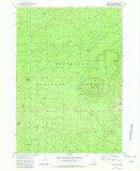Download a high-resolution, GPS-compatible USGS topo map for China Hat, OR (1982 edition)