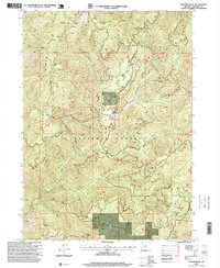 Download a high-resolution, GPS-compatible USGS topo map for Chrome Ridge, OR (1999 edition)