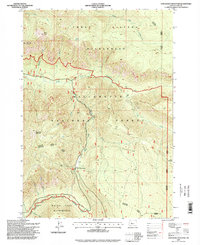Download a high-resolution, GPS-compatible USGS topo map for Chucksney Mountain, OR (1998 edition)