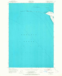 preview thumbnail of historical topo map of Clatsop County, OR in 1951