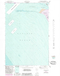 Download a high-resolution, GPS-compatible USGS topo map for Clatsop Spit, OR (1984 edition)