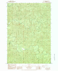 Download a high-resolution, GPS-compatible USGS topo map for Clay Creek, OR (1984 edition)