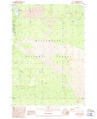 Download a high-resolution, GPS-compatible USGS topo map for Clear Lake, OR (1988 edition)