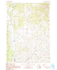 Download a high-resolution, GPS-compatible USGS topo map for Clevenger Butte, OR (1991 edition)