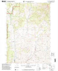 preview thumbnail of historical topo map of Malheur County, OR in 1999